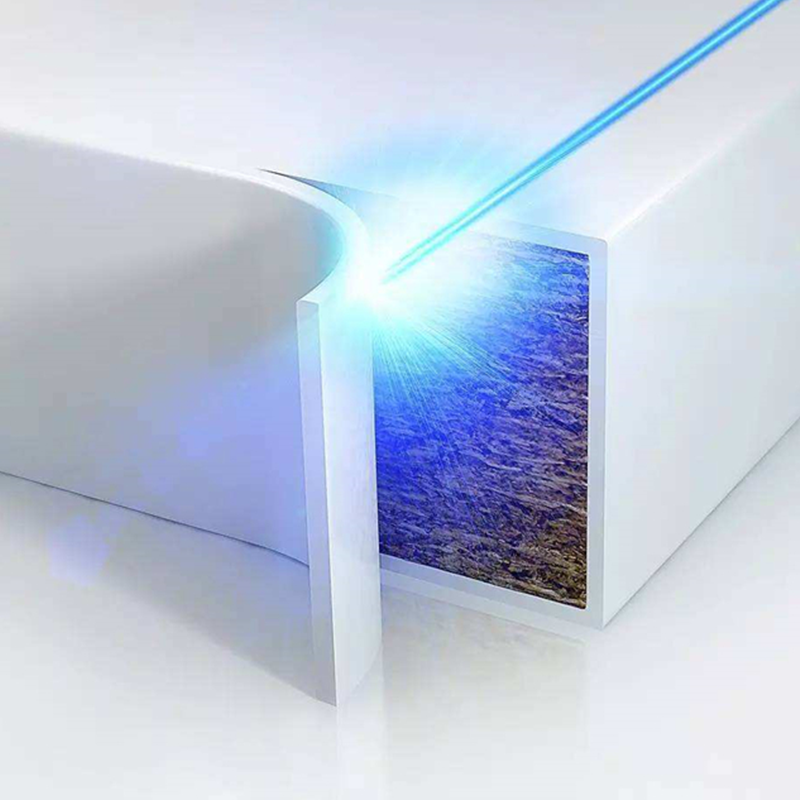 Tecnología de bandas de borde de aire caliente o láser